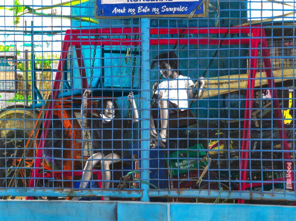 KANLUNGANG BAKAL - mixed media on watercolor paper (36 x 27 inches) by Marius Black 2025 v2